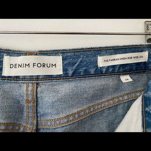 Aritzia Denim Forum Farrah High-Rise Wide-Leg
